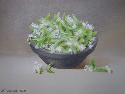 &quot;Lime-blossom&quot;, oil on canvas